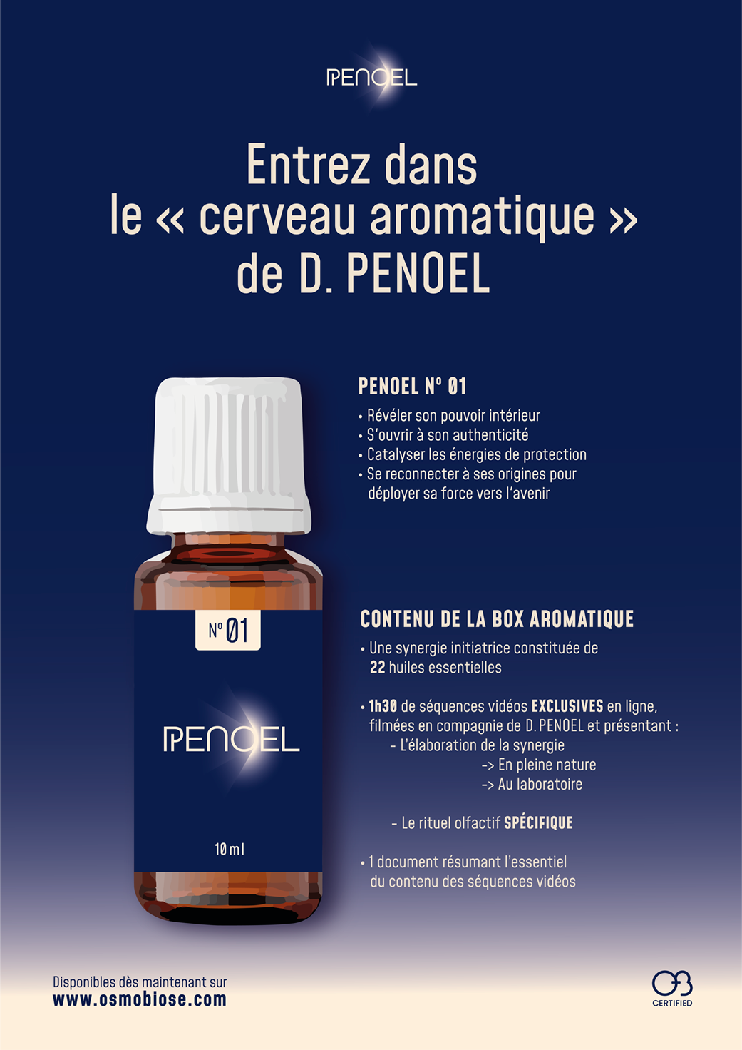 Ipsum™/ PENOEL N°01 : Authenticité, Profondeur, Affirmation, Unité